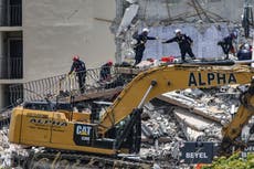 Especialistas viajan a Florida a investigar derrumbe