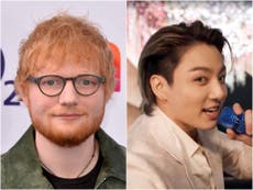 Fans de BTS y Ed Sheeran celebran la noticia de la colaboración en el próximo disco