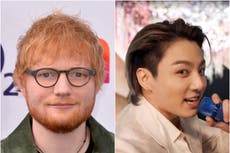 Fans de BTS y Ed Sheeran celebran la noticia de la colaboración en el próximo disco