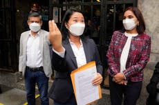 Keiko Fujimori pide una auditoría internacional en medio de acusaciones de fraude electoral