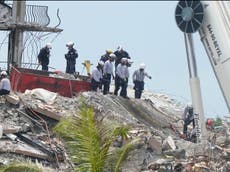 Llamada de rescate emitida por el derrumbe del edificio en Florida: “Casi se parece al Trade Center”