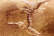 NASA encuentra “sorprendentes” señales de lagos subterráneos en zonas de Marte demasiado frías