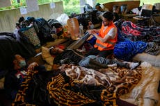 Huelga de hambre de migrantes presiona a gobierno de Bélgica