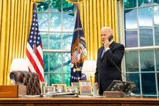 QAnon difunde foto de Biden donde afirma que Trump está secretamente en la Casa Blanca