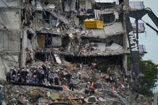Derrumbe en Miami: Suman 16 los muertos en colapso de edificio