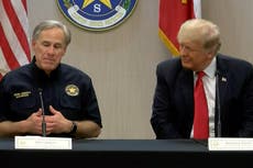 Trump dice que Estados Unidos está “enfermo en las elecciones y en la frontera” durante su visita a Texas