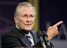 Muere exsecretario de Defensa de EEUU Donald Rumsfeld