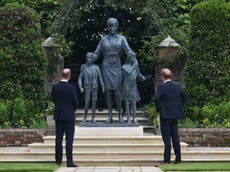 Princesa Diana: William y Harry se reúnen en el Palacio de Kensington para develar estatua de su madre