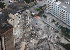 Derrumbe en Miami: constructores se negaron a reparar edificio el año pasado por temor a inestabilidad