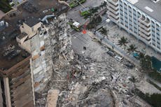 Así fue el escape de una familia en el colapso del edificio en Miami