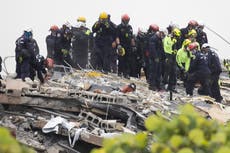 Bombero halla el cuerpo de su propia hija de 7 años en el derrumbe del condominio en Miami