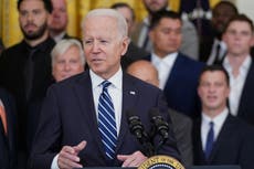 Biden interrumpe preguntas sobre Afganistán: “Quiero hablar de cosas felices”