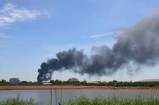 Una explosión en una fábrica remece el aeropuerto de Bangkok