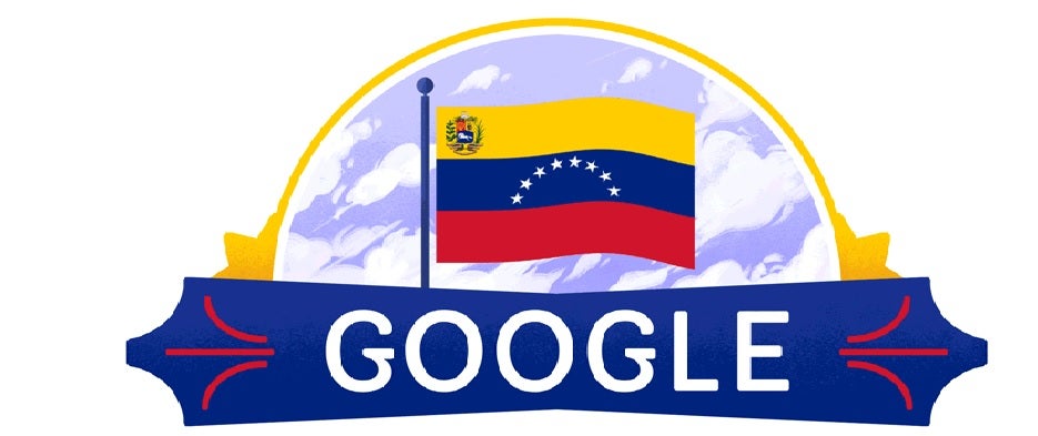 Google cambió su conocida imagen para conmemorar esta fiesta nacional venezolana