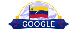 Google festeja el Día de la Independencia de Venezuela con su Doodle del 5 de julio