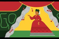 Google celebra el nacimiento de Ángela Peralta con su Doodle del 6 de julio