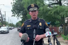 Policía mató a tiros a un hombre que disparó contra un equipo de noticias que cubría incendio