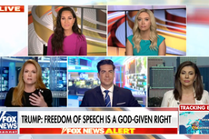 Presentadora de Fox News critica a sus colegas por adular a Trump y amarlo “como a una familia”