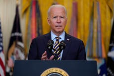 Biden anuncia salida de tropas de Afganistán el 31 de agosto