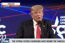 Fox pone descargo de responsabilidad sobre discurso de Trump cuando afirma que elección fue “amañada”