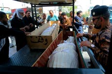 Irak: suben a 64 los muertos en incendio en hospital