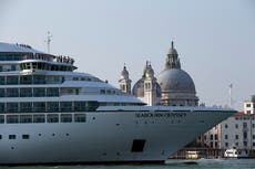 Los cruceros grandes ya no podrán navegar dentro de Venecia