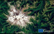 Satélite revela devastador derretimiento en glaciares de Washington luego de histórica ola de calor