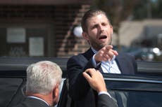 El colapso ‘apoplético’ de Eric Trump en la noche de las elecciones es descrito en un nuevo libro