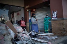 Ejército despliega tropas en provincias de Sudáfrica