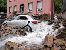 Inundaciones en Bélgica y Alemania dejan más de 60 muertos y casas destruidas 