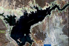 Fotos satelitales muestran impacto de la crisis climática en oeste de EE.UU.