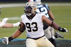 NFL suspende 6 partidos a Onyemata, de los Saints