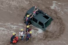 Un muerto en el Gran Cañón como advertencia de inundaciones repentinas y tormentas eléctricas en Estados Unidos este fin de semana