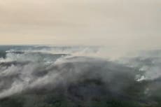 Los incendios forestales paralizan un aeropuerto en Siberia