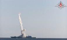 Rusia anuncia una prueba exitosa de un misil hipersónico