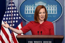 Jen Psaki: No esperen a conocer a vecinos hospitalizados para vacunarse