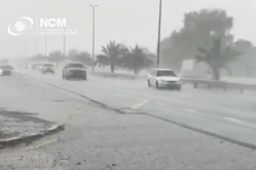 Dubai provoca su propia lluvia falsa para combatir el calor de 122 ° F