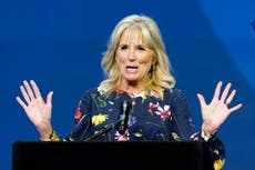 Jill Biden encabeza atletas de EEUU hacia Japón