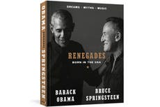 Obama y Springsteen publican su libro "Renegades" en octubre