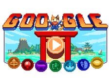 Google inaugura Tokio 2020 este 23 de julio con un increíble Doodle en videojuego