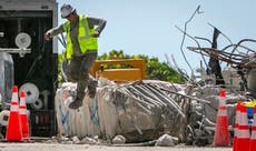 Ingeniero: Sitio de edificio derruido en Miami es inseguro