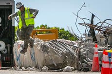 Ingeniero: Sitio de edificio derruido en Miami es inseguro