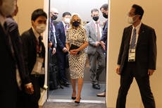Jill Biden cautiva en la ceremonia de apertura de los Juegos Olímpicos de Tokio