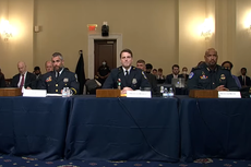 Policía del Capitolio señala a Trump y la “traición” del Partido Republicano en la audiencia antidisturbios