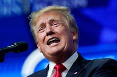 Trump amenaza a los republicanos para bloquear el plan de infraestructura de Biden, pero lo ignoraron