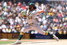 Manaea receta 9 ponches; Atléticos doblegan a Padres
