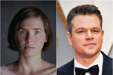 Amanda Knox condena película de Matt Damon por “beneficiarse” de su condena por homicidio injusto