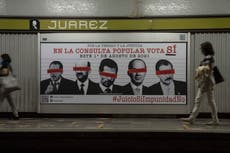México vota en referendo sobre inmunidad de expresidentes