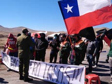 Chile: Trabajadores de la mina de cobre más grande del mundo inician huelga