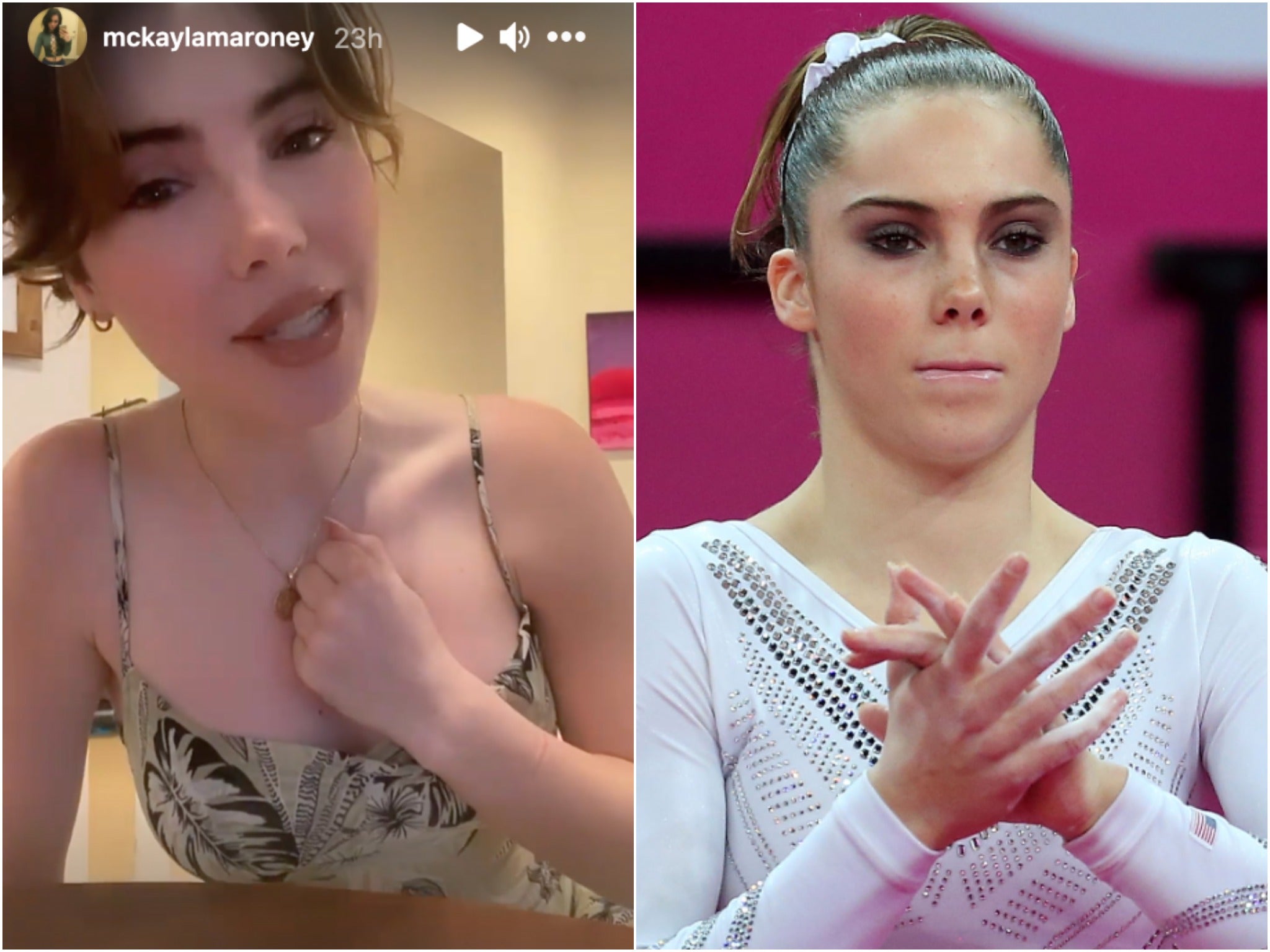 McKayla Maroney dice que el abusador Larry Nassar la obligó a competir con un pie roto